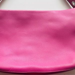 Coach Shoulder Bag K04s-1429 Pink PEBBLE GRAIN  13"L x 3.5"W x 7